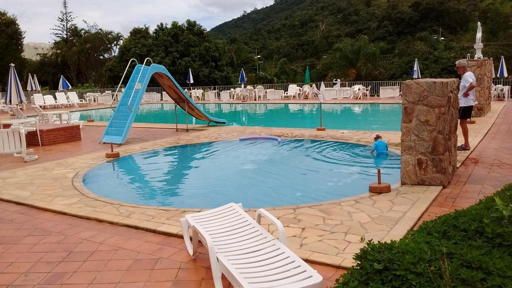 Apartamento Hotel Cavalinho Branco Águas de Lindóia Bagian luar foto